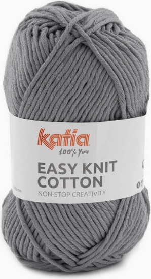 Katia Easy Knit Cotton 10 harmaa