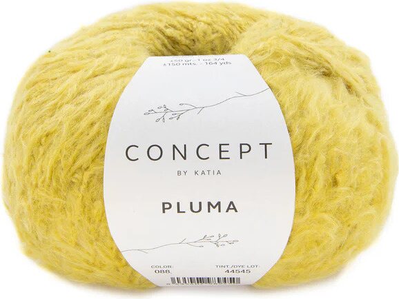 Katia Pluma ja Pluma degrade 088 keltainen
