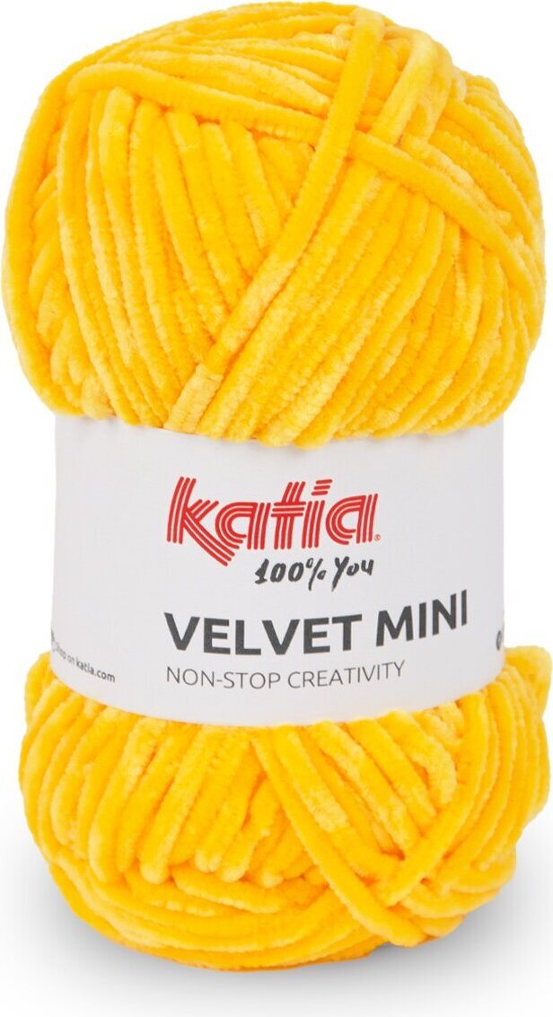Katia Velvet mini 202 keltainen