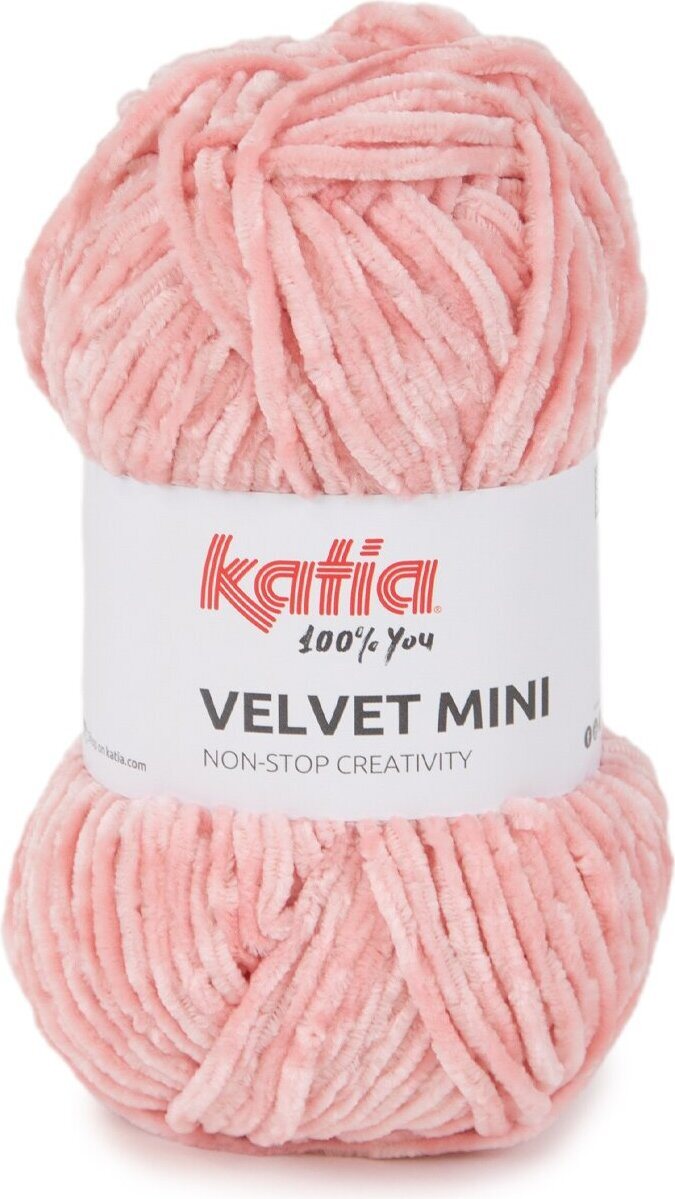 Katia Velvet mini 222 vaalea roosa