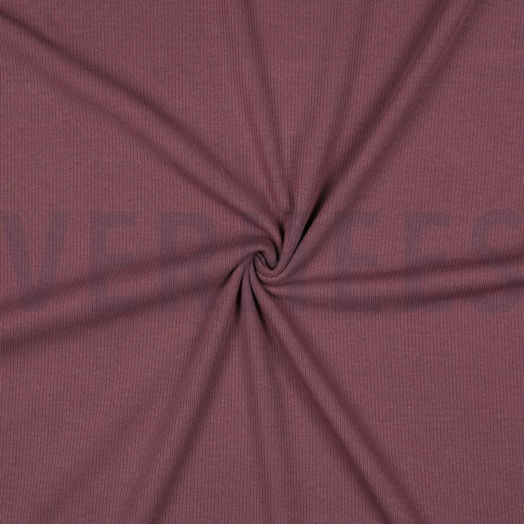 Verhees Textiles Ribbitrikoo, yksivärinen Aubergine