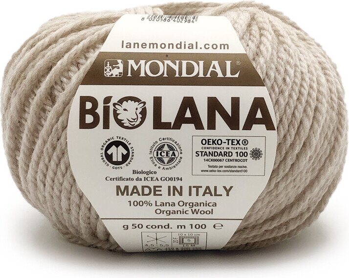 Mondial Bio Lana 341 meleerattu beige