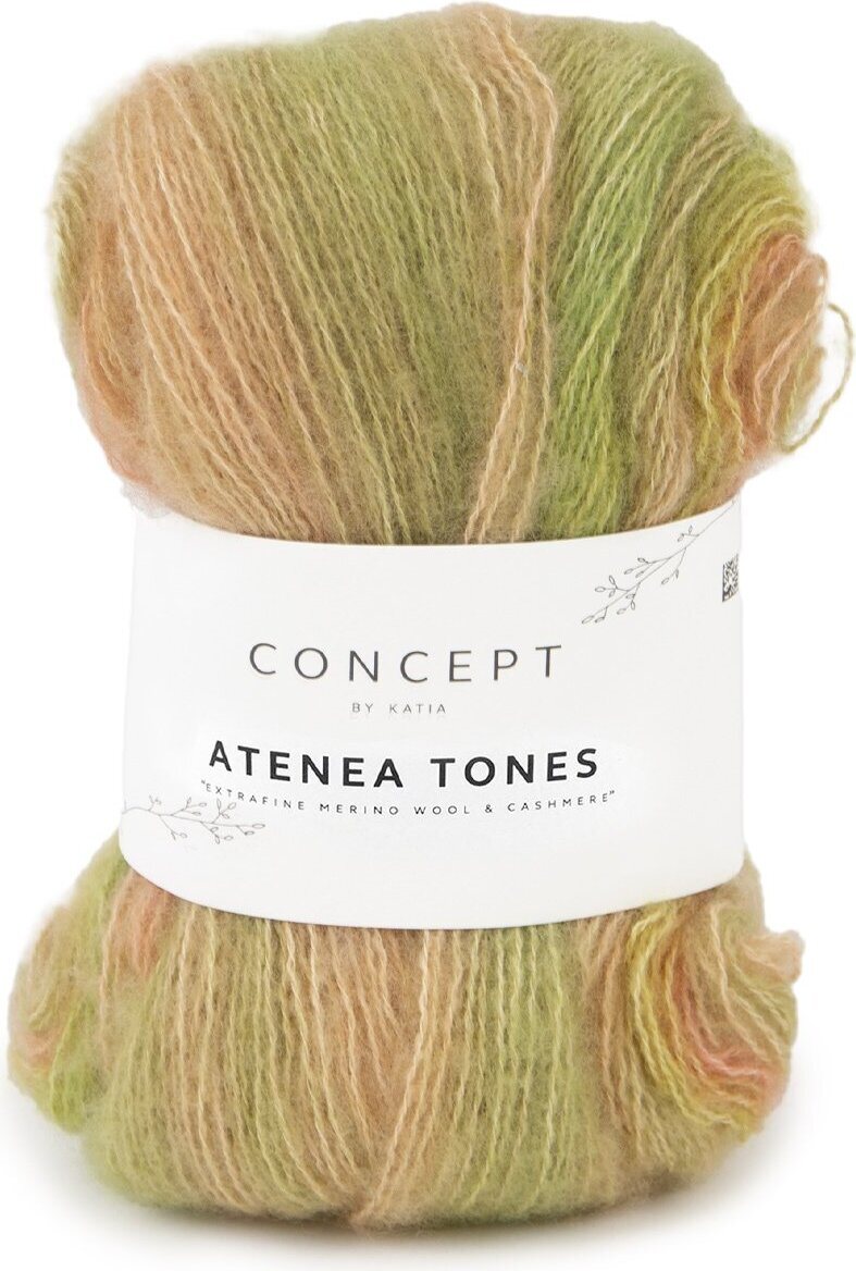 Katia Atenea ja Atenea Tones 208 Salmon-green-coral