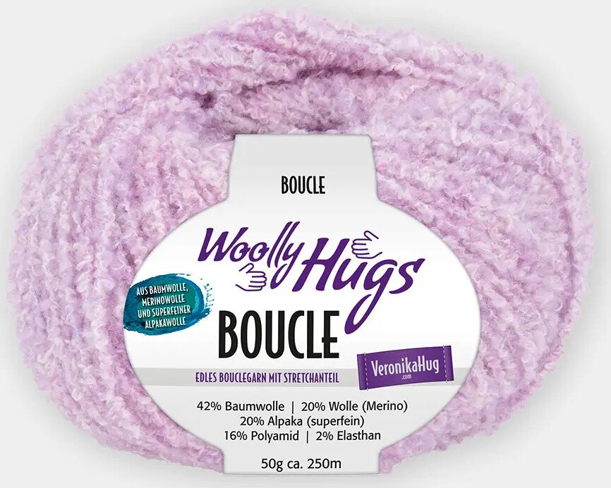 Boucle 42 vaalea lila