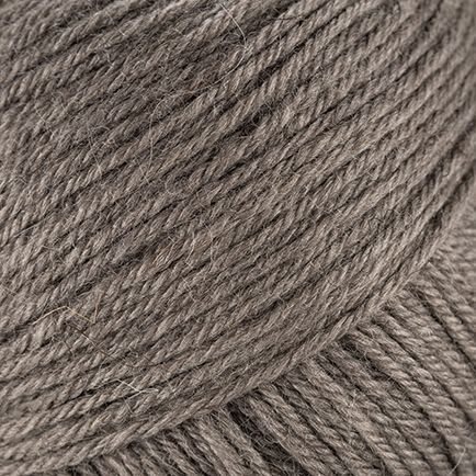 H.Couture by Laines du Nord Blueface Wool 02 ruskea