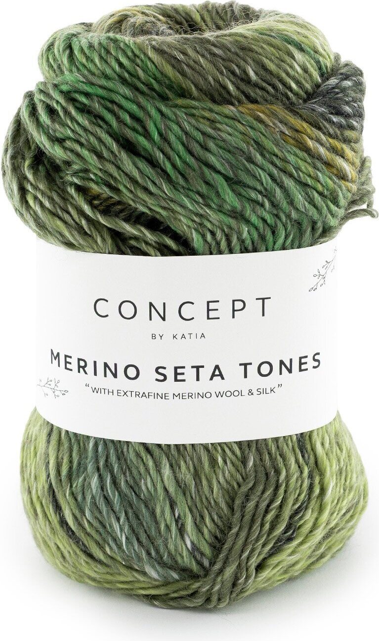 Concept by Katia Merino seta tones 101 green-blackgreen
