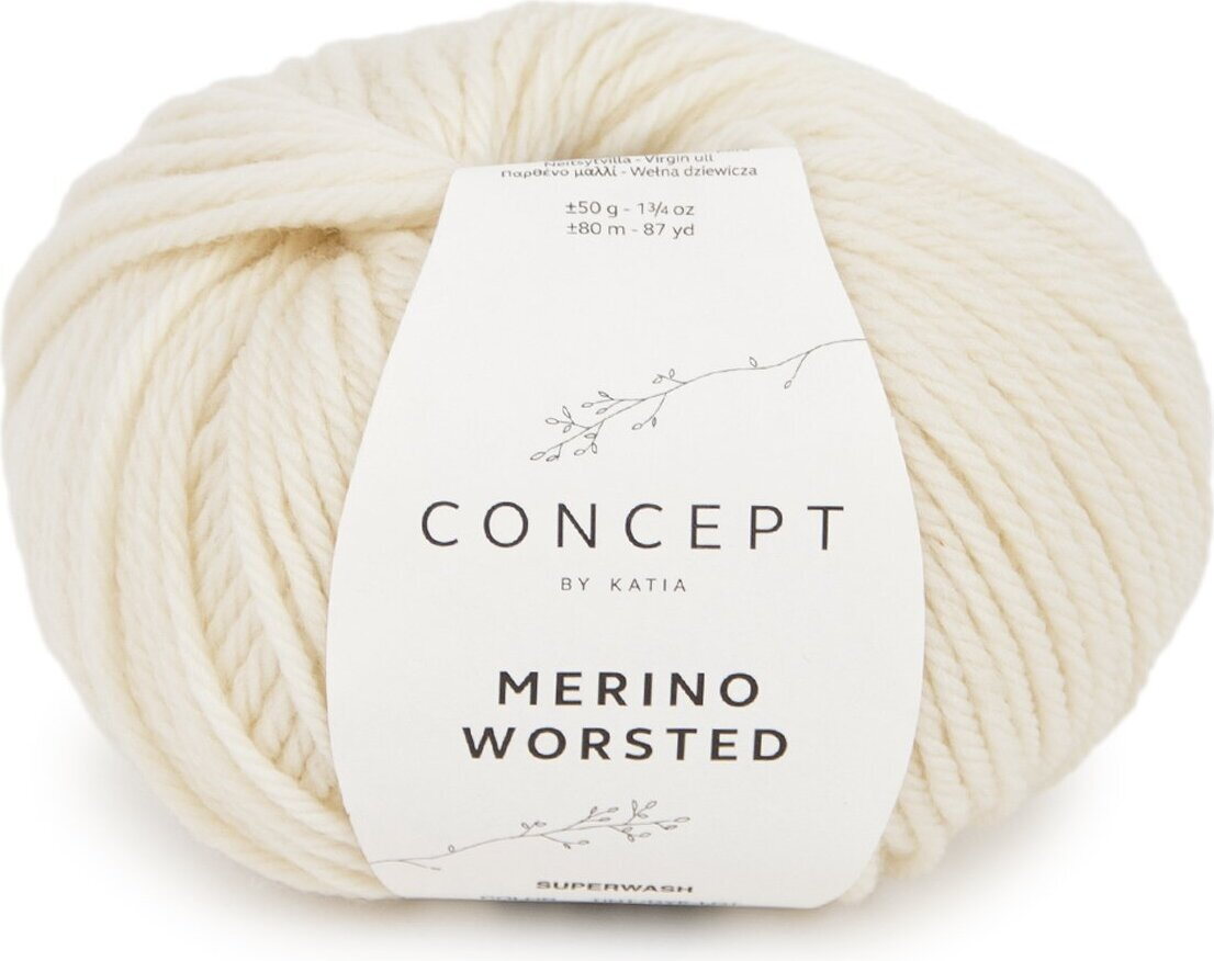 Concept by Katia Merino worsted 3 ecru