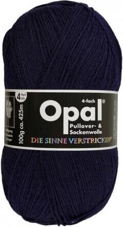 Opal 4-säikeinen sukkalanka 5190 laivastonsininen