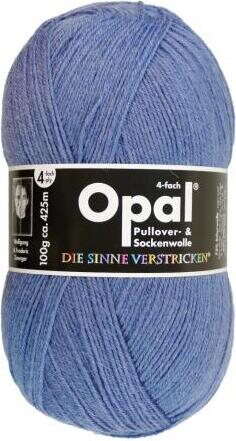 Opal 4-säikeinen sukkalanka 5195 farkunsininen