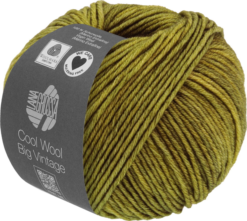Lana Grossa Cool Wool Big Vintage 7161 vihreä