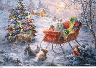 Adventtikalenteri, A4 Lahjareki