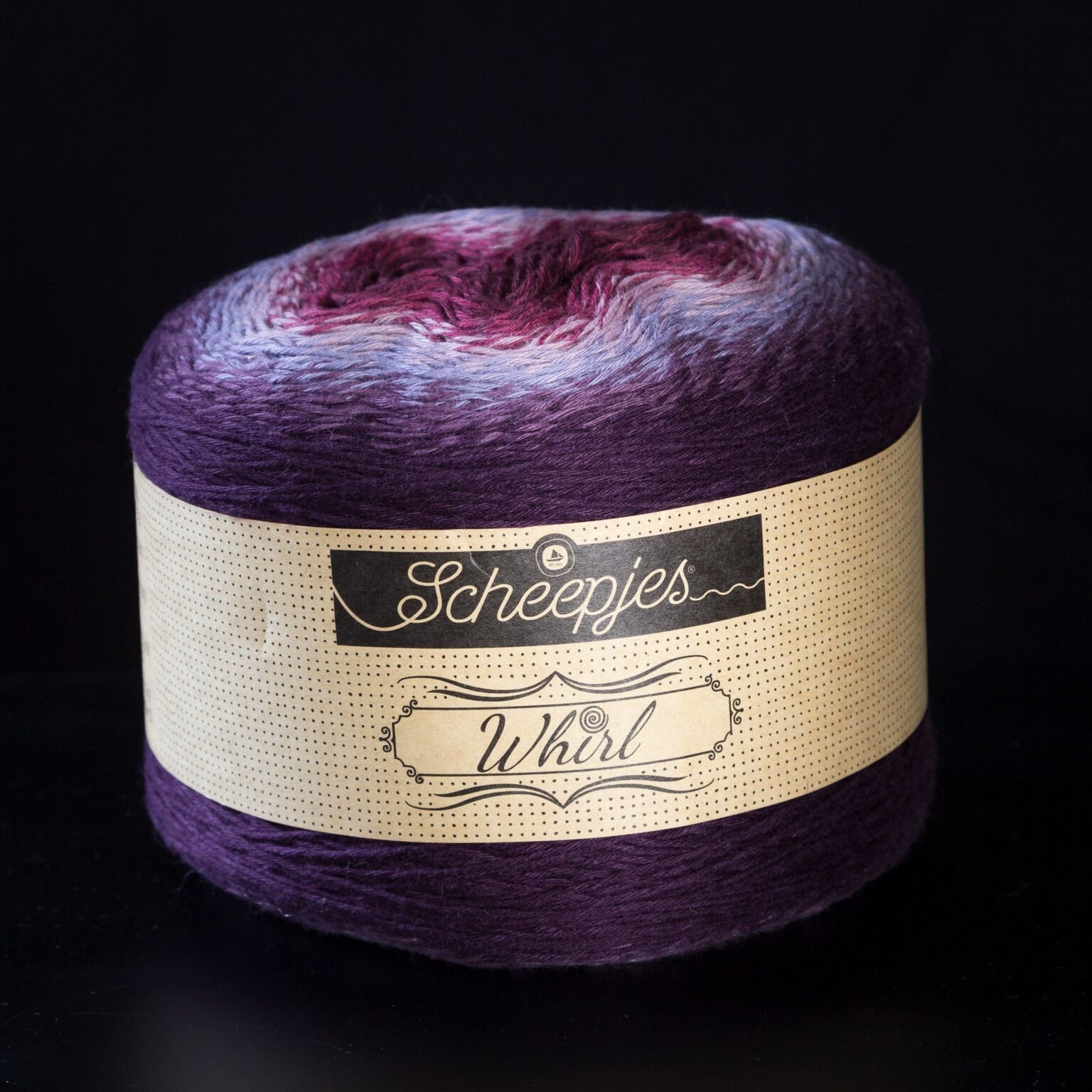 Scheepjes Whirl 789 Tasty Nom Nom lilatjavioletit