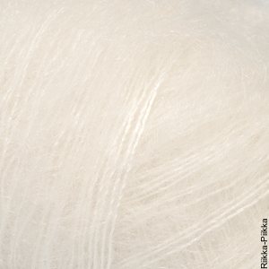 Drops Design Kid Silk 01 luonnonvalkoinen