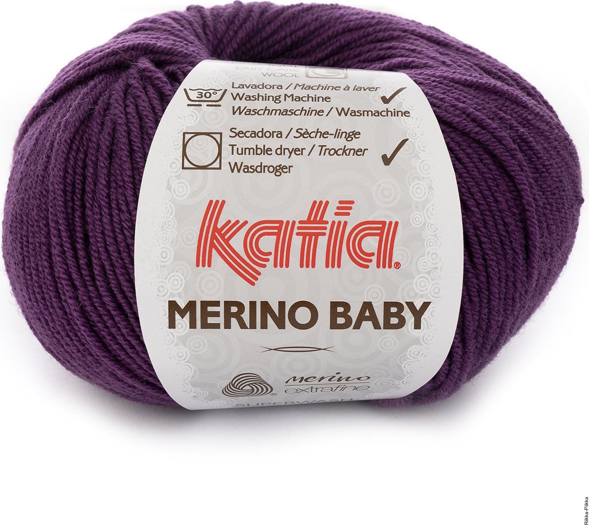 Katia Merino Baby 48 Tumma Lila