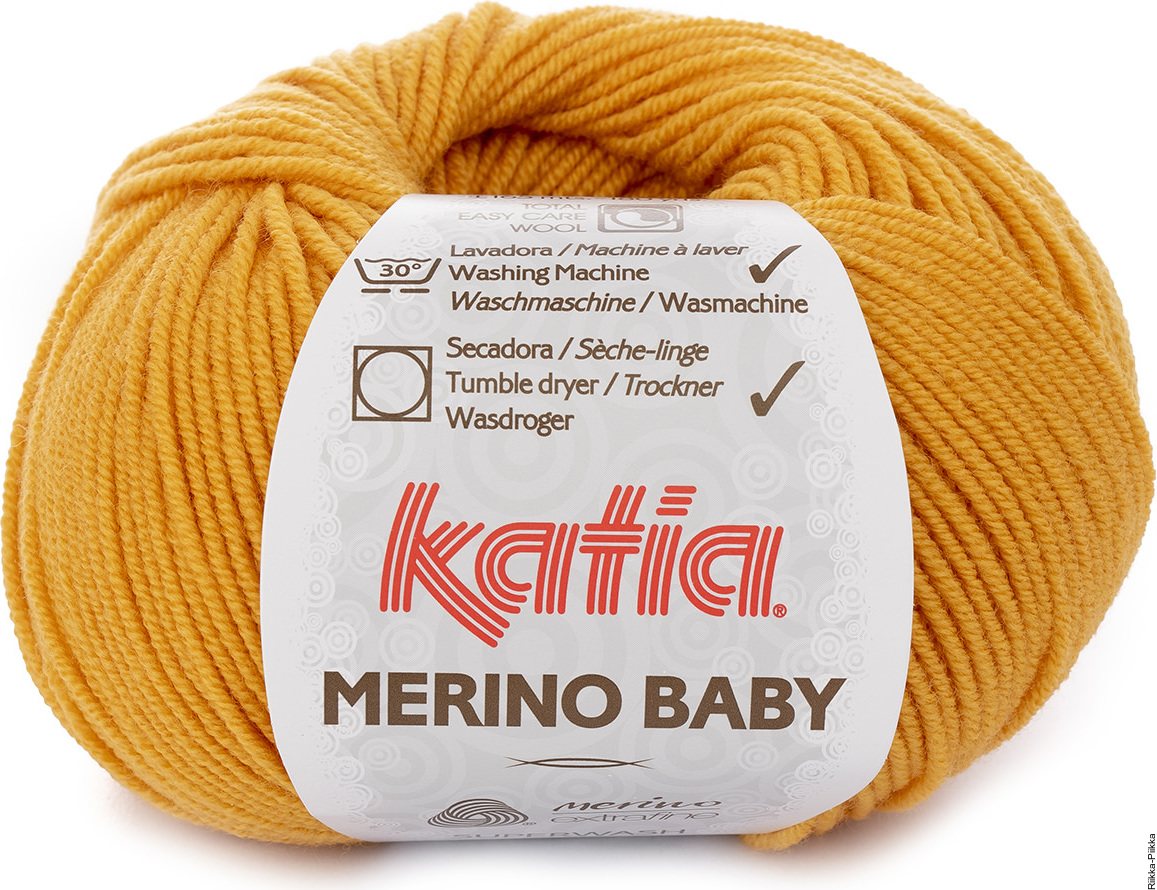 Katia Merino Baby 71 Sinappi