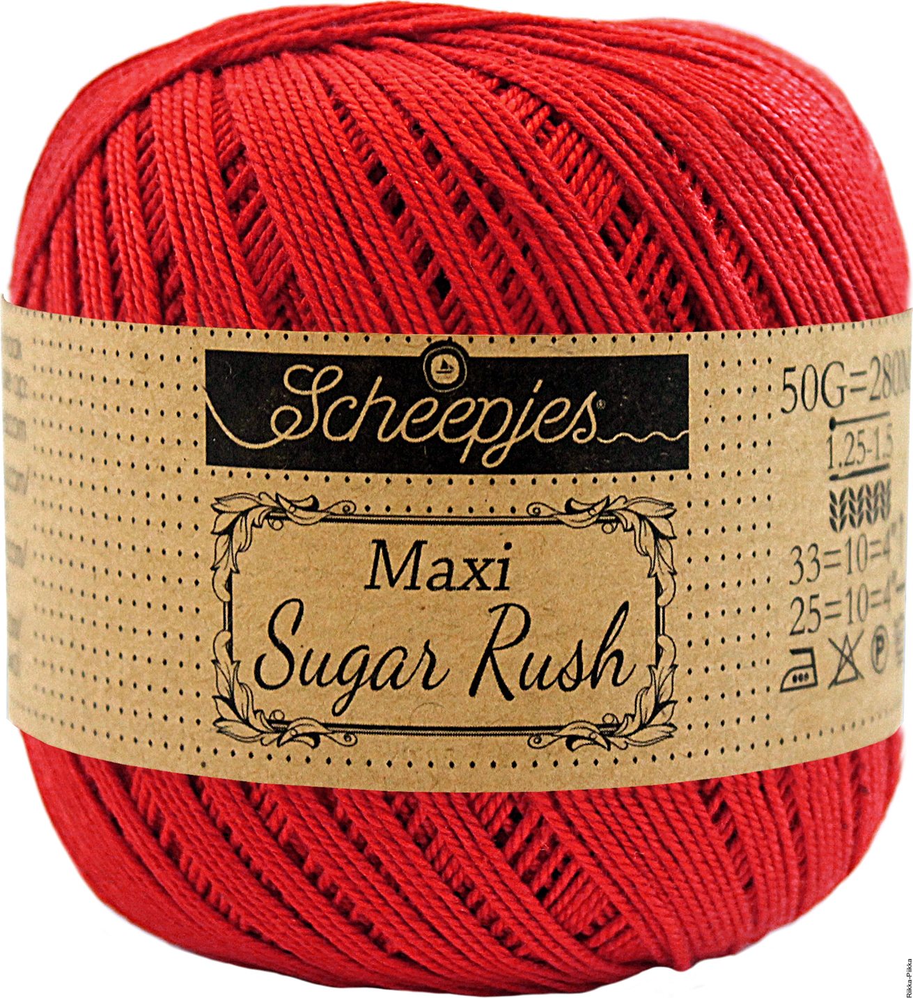 Scheepjes Maxi Sugar Rush 115 punainen