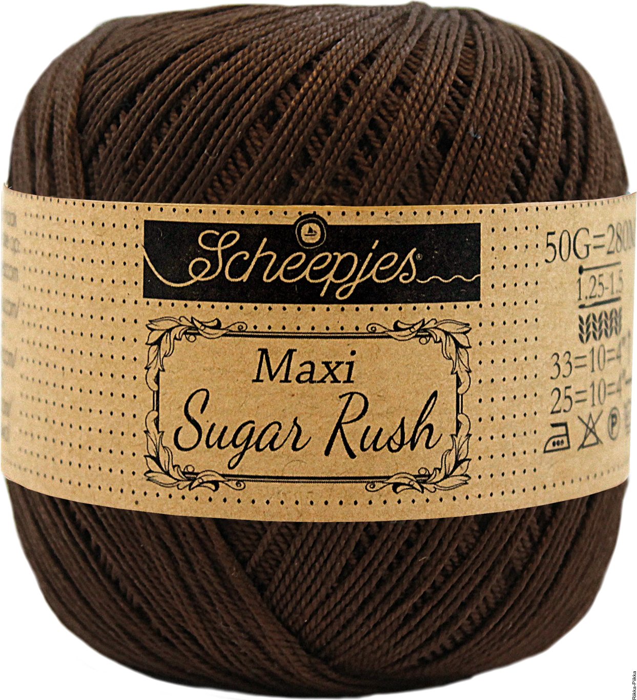 Scheepjes Maxi Sugar Rush 162 Black Coffee