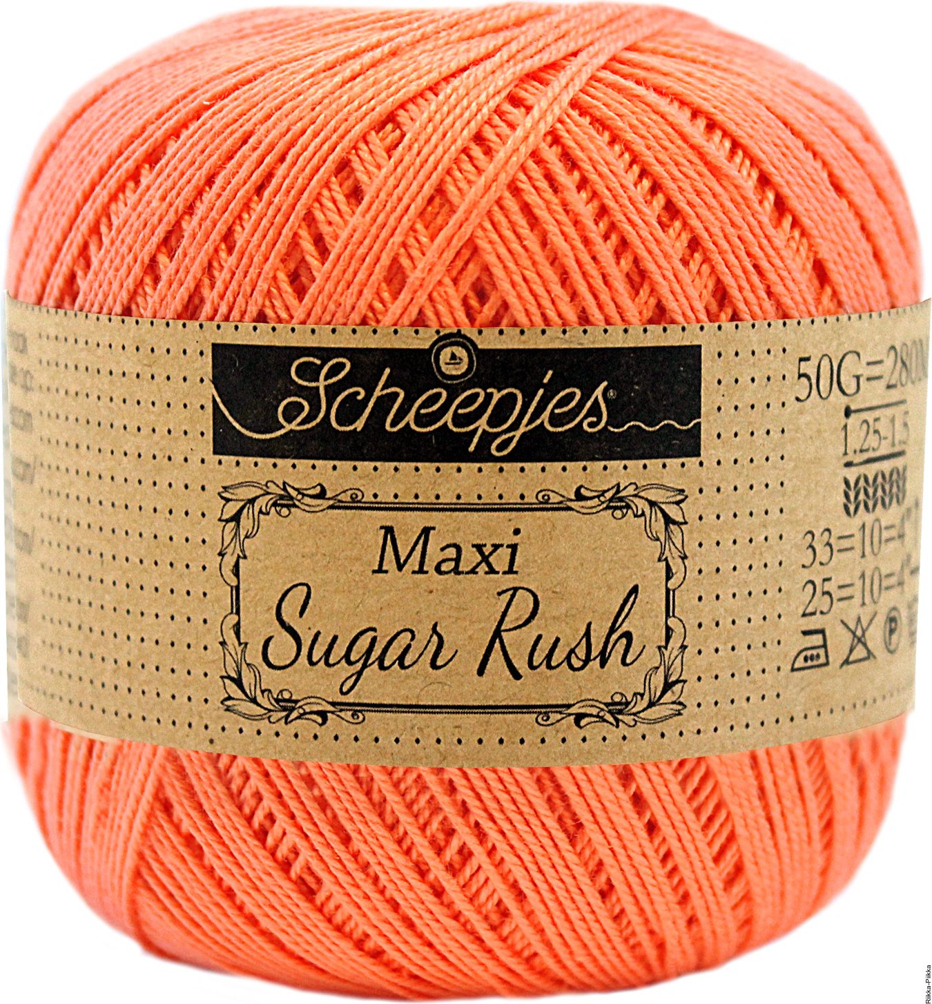 Scheepjes Maxi Sugar Rush 410 Rich Coral