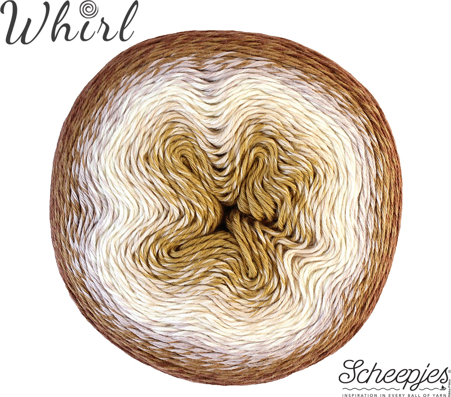 Scheepjes Whirl 756 Caramel Care Blimey