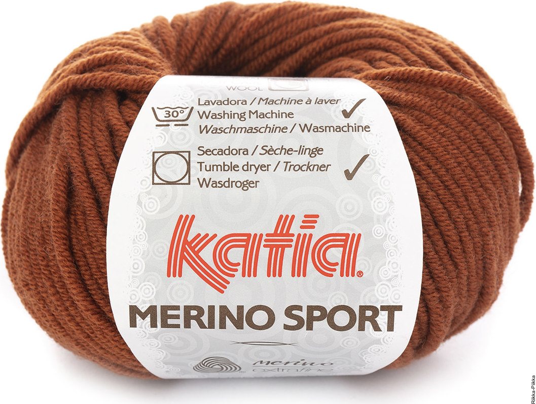 Katia Merino Sport 37 saffranin keltainen
