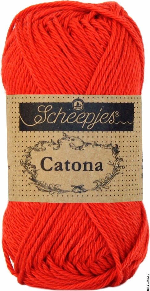 Scheepjes Catona 50 g 115 Hot Red