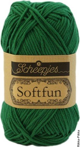 Scheepjes Softfun 2535 vihreä