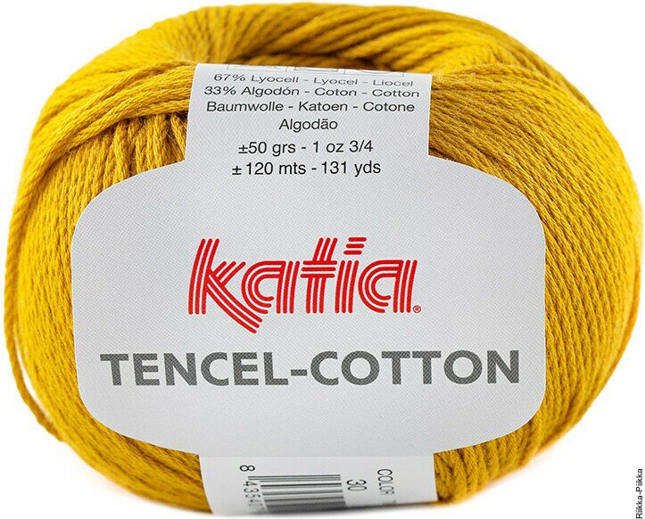 Katia Tencel-Cotton 30 sinappi