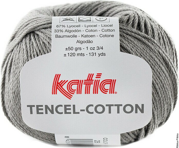 Katia Tencel-Cotton 28 harmaa