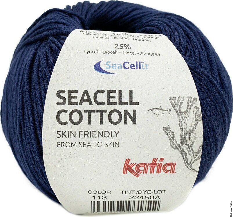 Katia Seacell Cotton 113 laivastonsininen