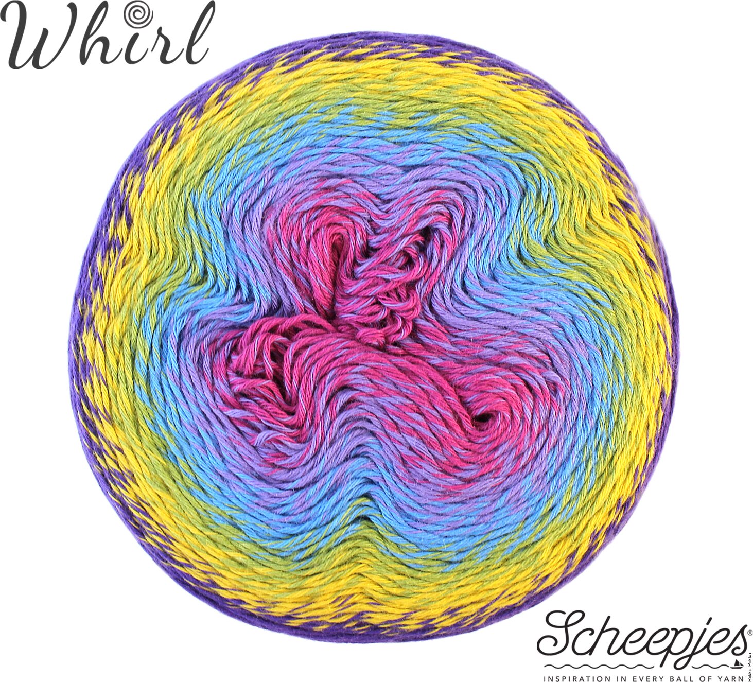 Scheepjes Whirl 765 Lemon Cassis Cream