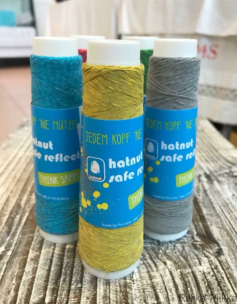 Pro Lana Hatnut Heijastinlanka 22 keltainen