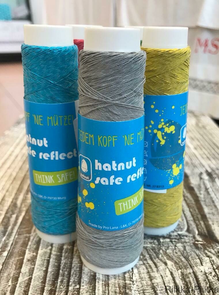 Pro Lana Hatnut Heijastinlanka 90 harmaa