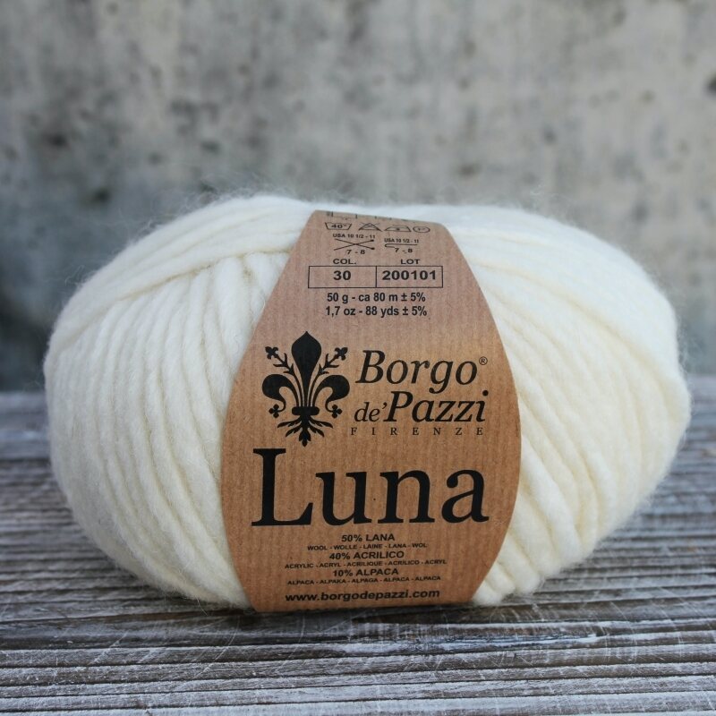 Borgo de'Pazzi Luna 30 valkoinen