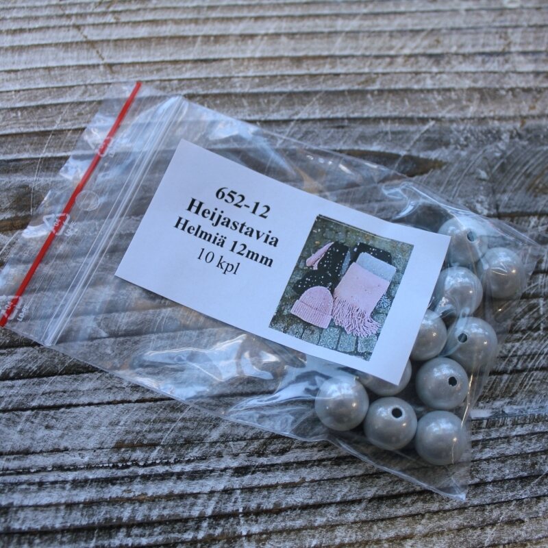 Opry Heijastavat helmet 12mm valkea 10kpl/pss