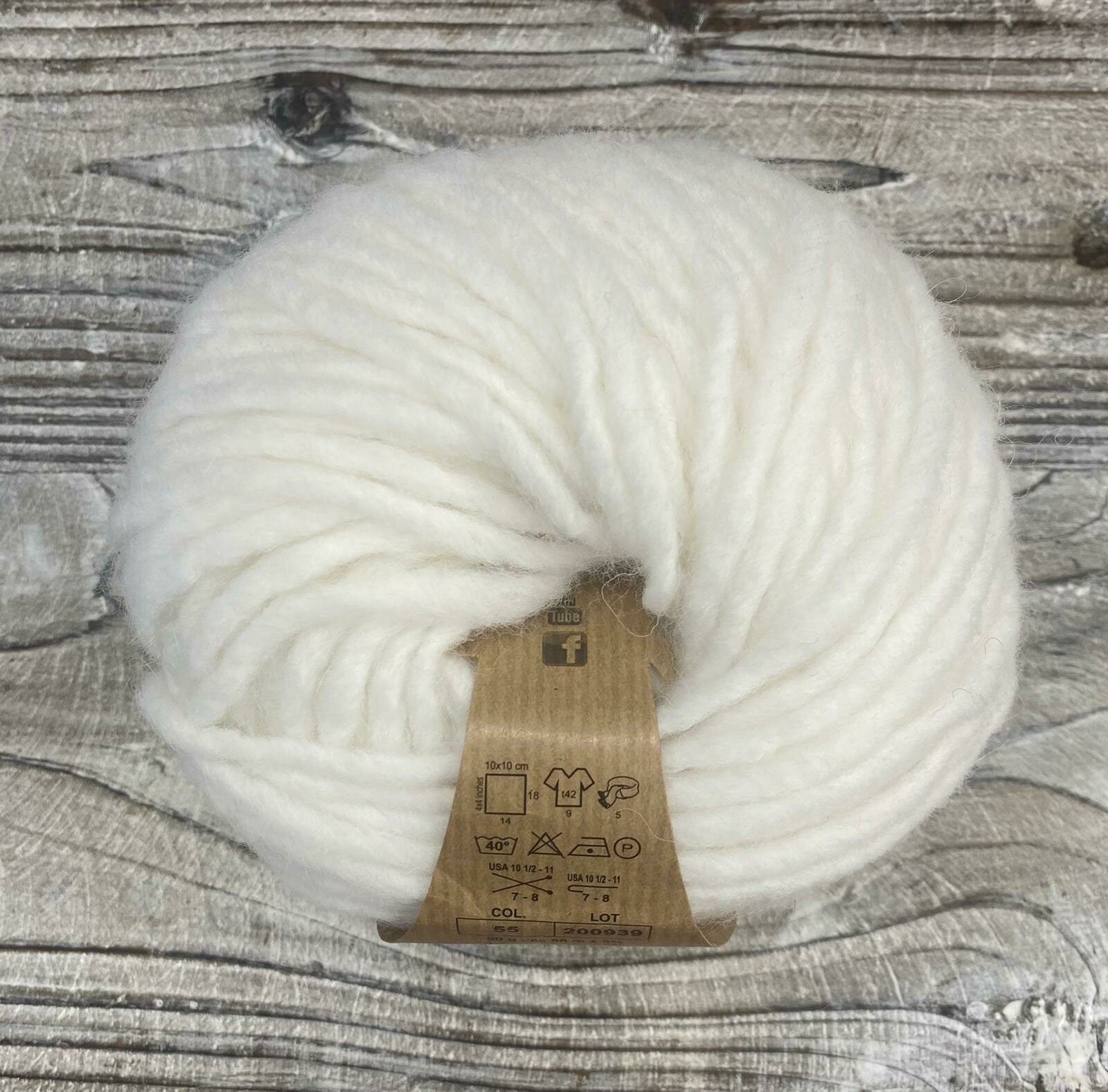 Borgo de'Pazzi Luna 55 puhdas valkoinen