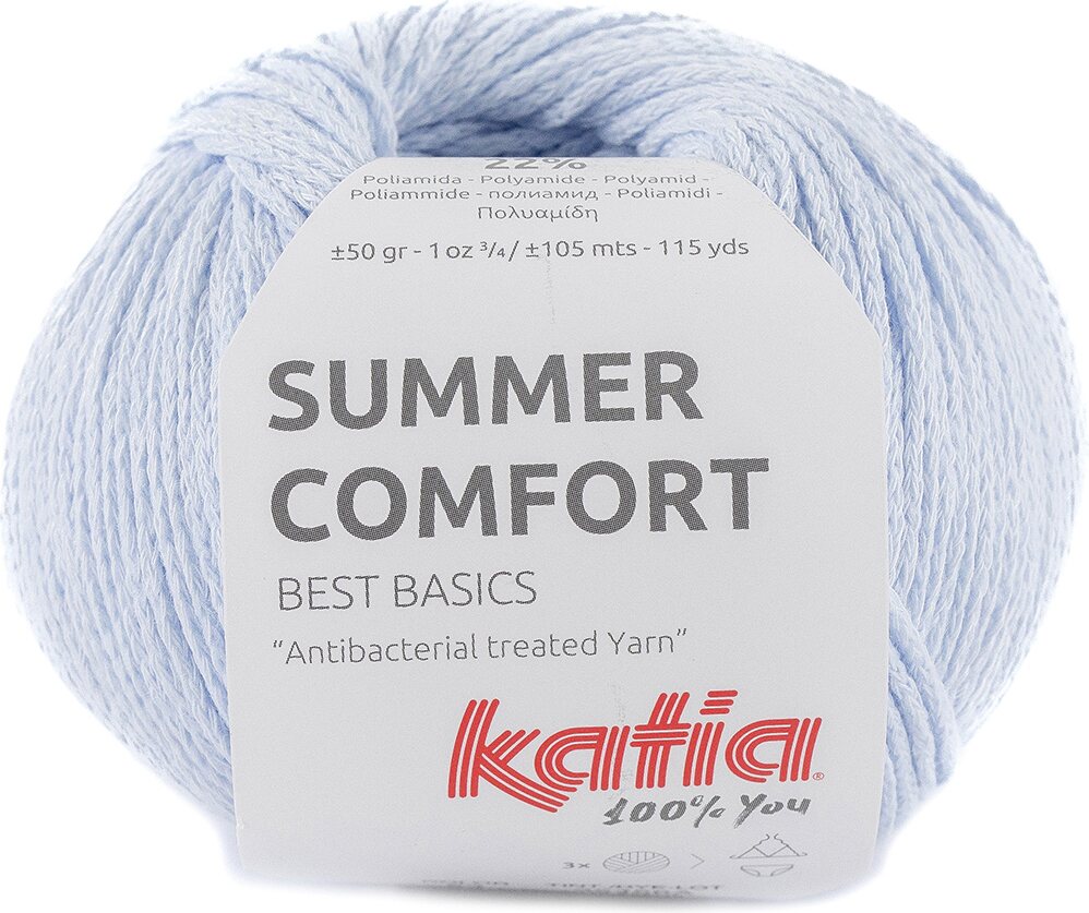 Katia Summer Comfort 63 vaalean sininen