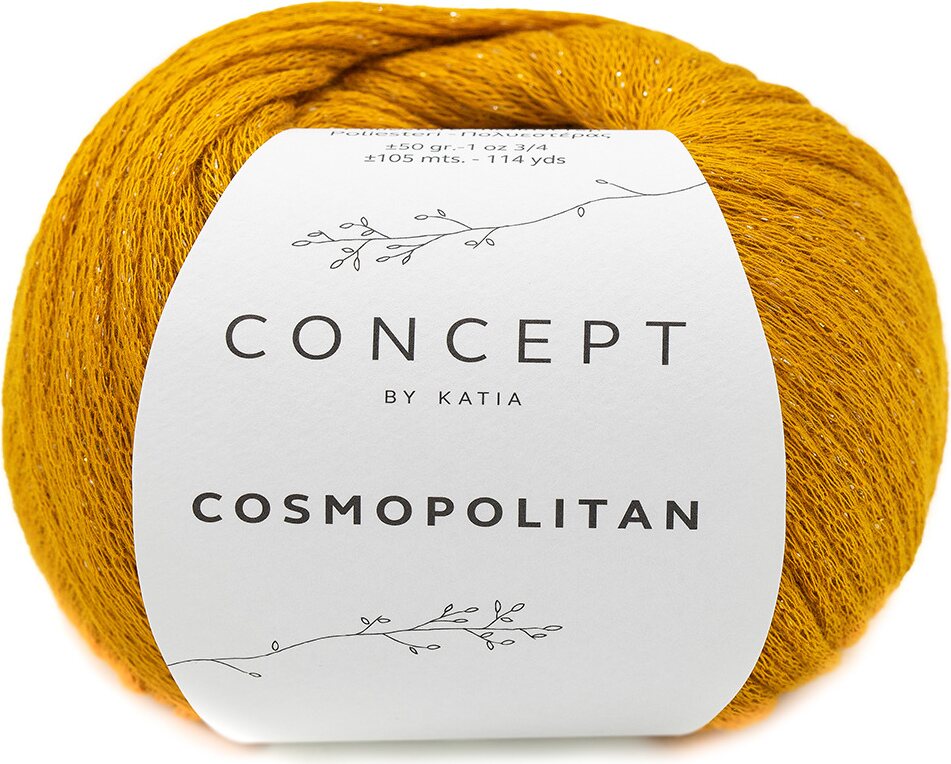 Katia Cosmopolitan 80 sinapinkeltainen