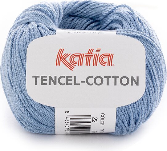 Katia Tencel-Cotton 22 vaaleansininen