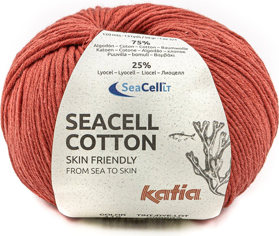 Katia Seacell Cotton 116 punainen