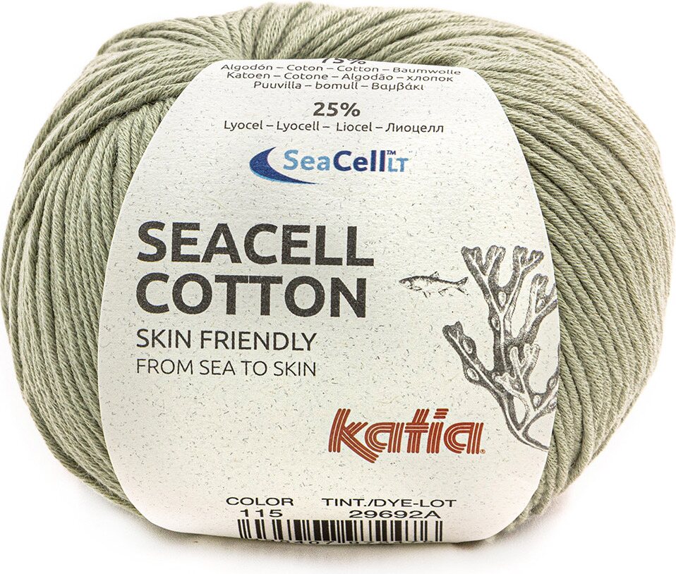 Katia Seacell Cotton 115 khaki
