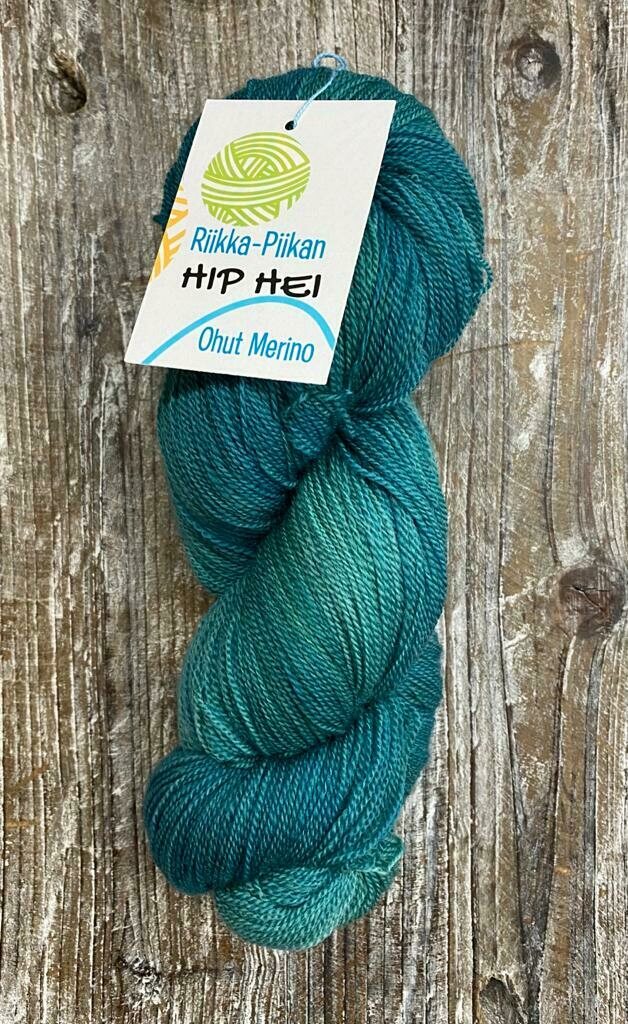 Hip Hei Ohut Merinolanka Petroolit