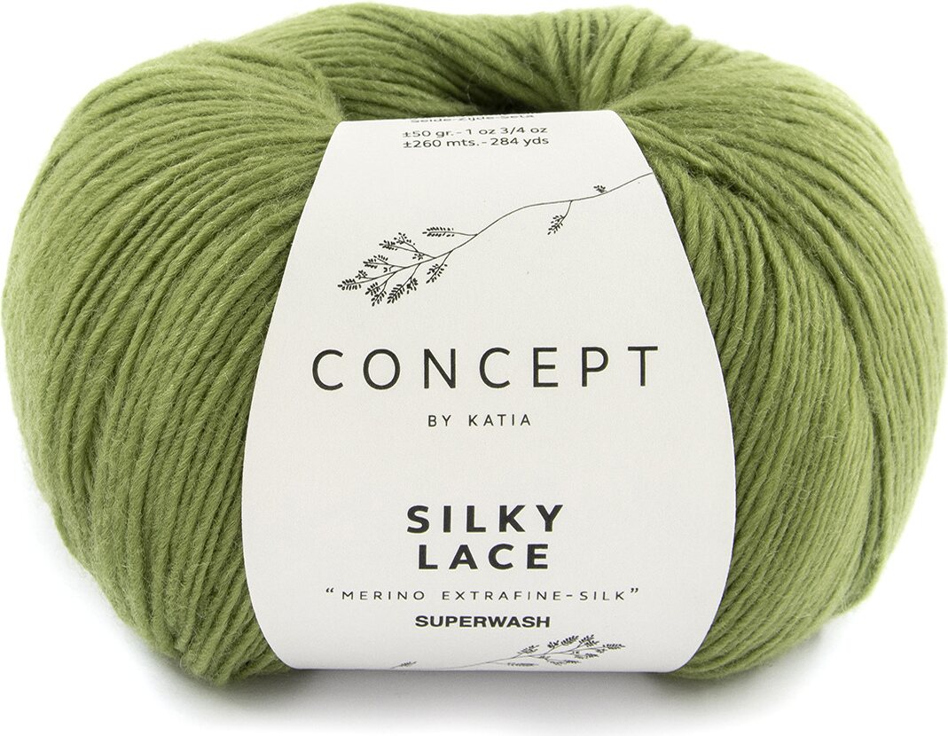 Katia Silky Lace 182 upea vihreä