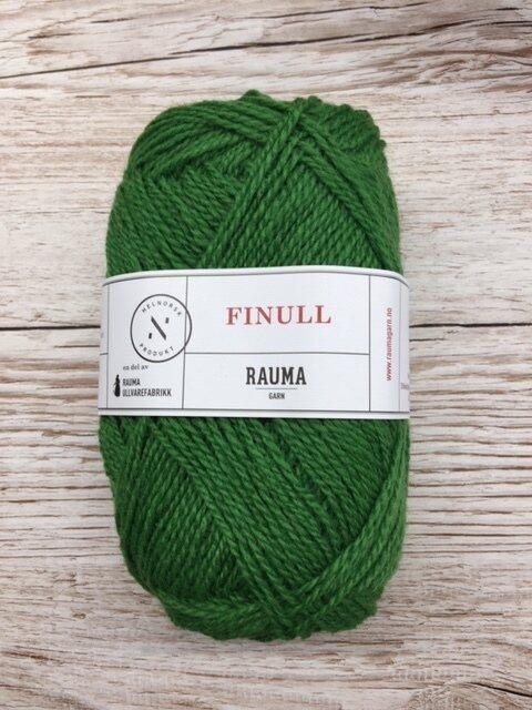 Rauma Garn Finull 430 vihreä