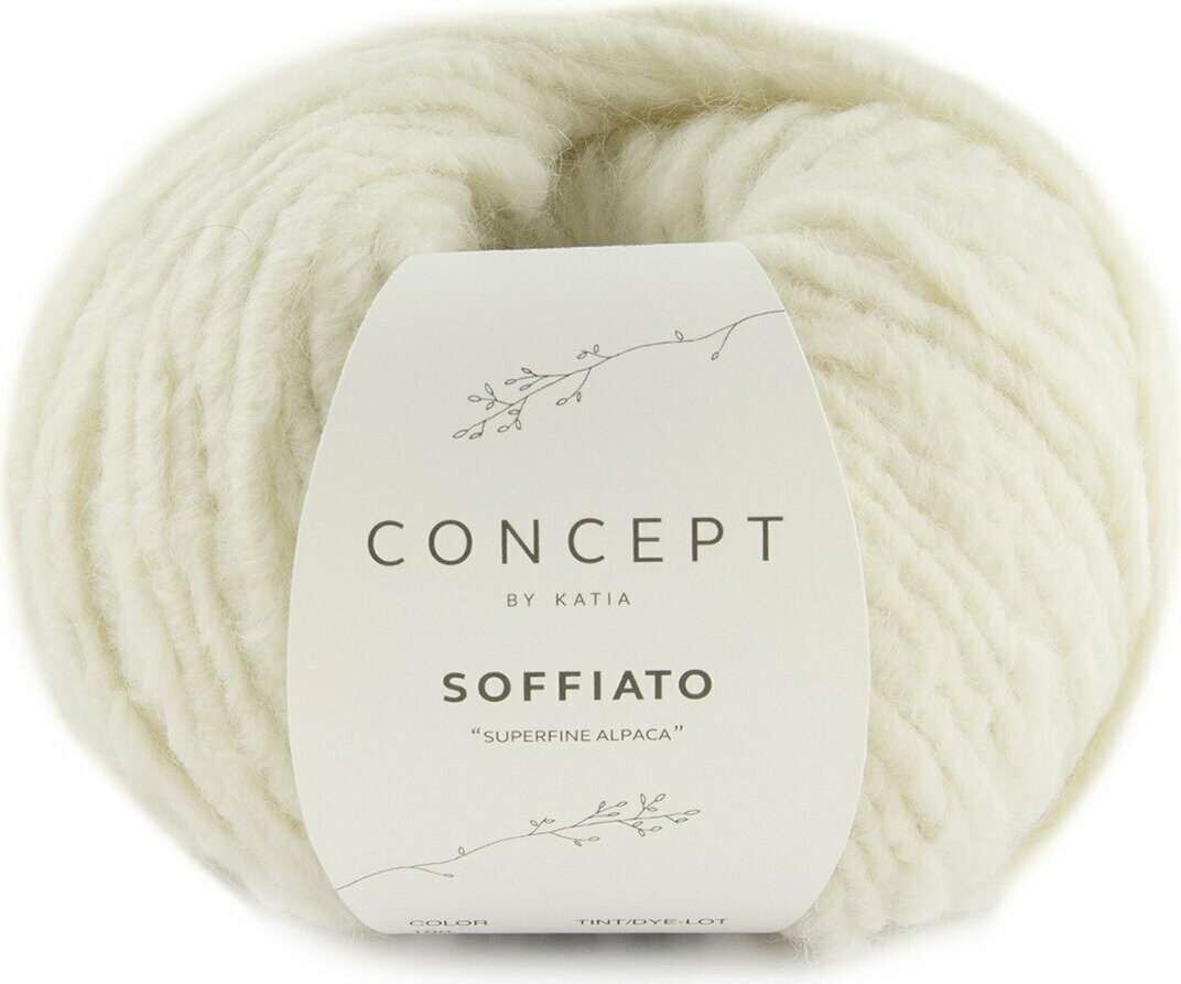 Katia Soffiato 100 luonnonvalkoinen