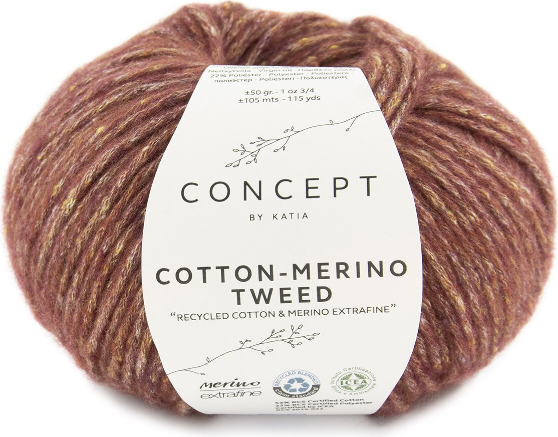 Katia Cotton-Merino Tweed 500