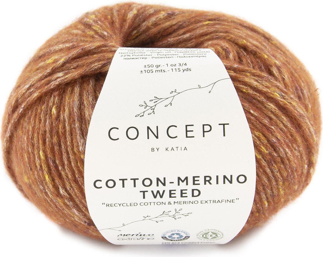 Katia Cotton-Merino Tweed 501