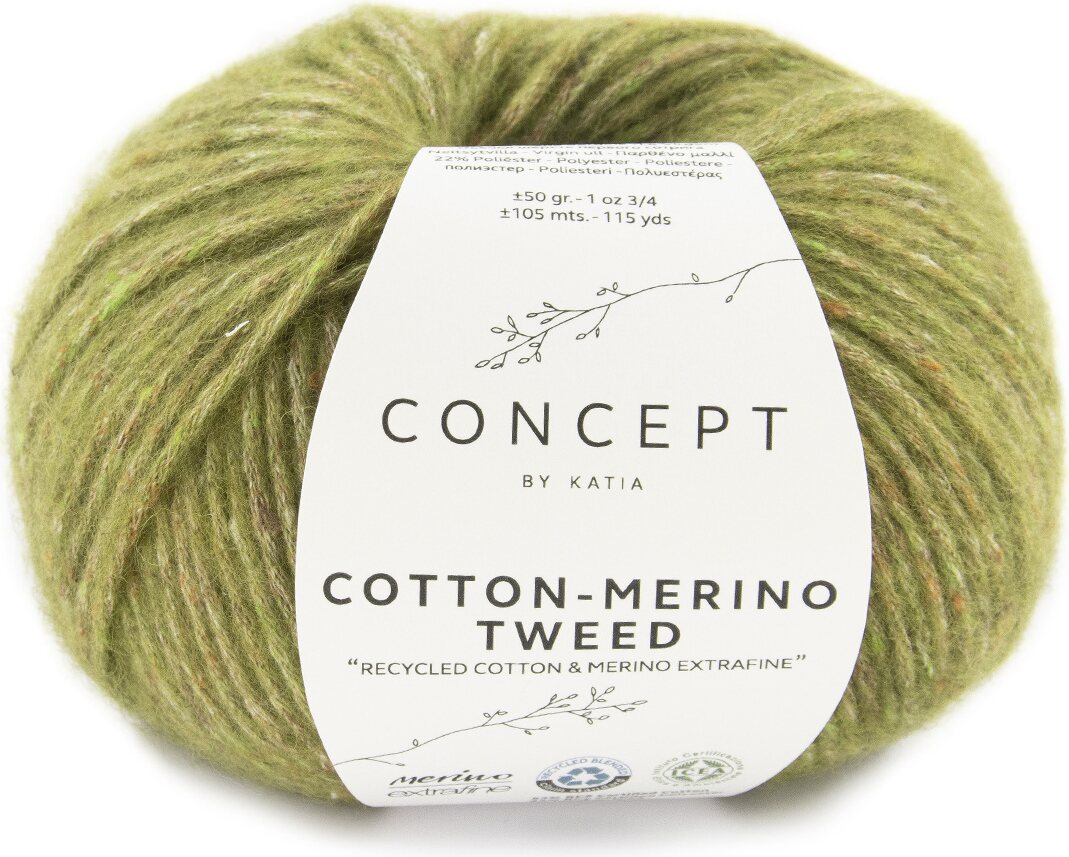 Katia Cotton-Merino Tweed 502