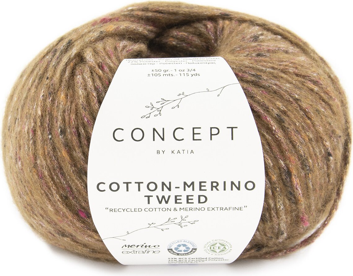 Katia Cotton-Merino Tweed 505
