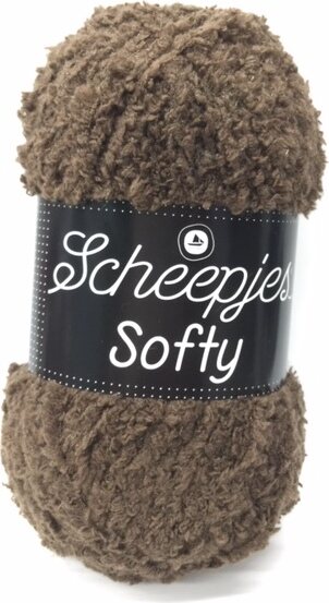 Scheepjes Softy 474 tummanruskea