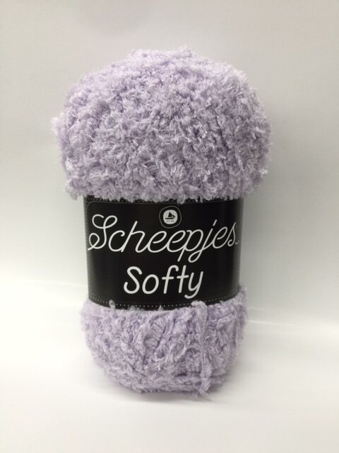 Scheepjes Softy 487 vaalea violetti